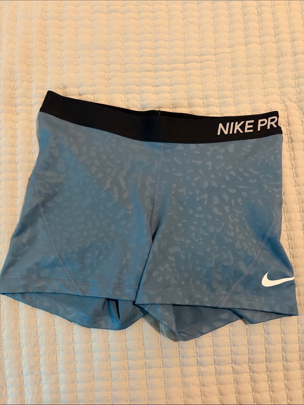 Women's Nike Pro Blue Performance Shorts
